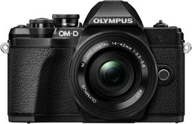 Olympus OM-D E-M10 Mark III schwarz mit Objektiv Fremdhersteller