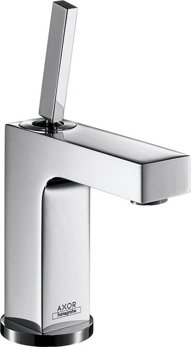 Hansgrohe Axor Citterio 110 Waschbeckenarmatur mit Ablauffernbedienung brushed black chrome