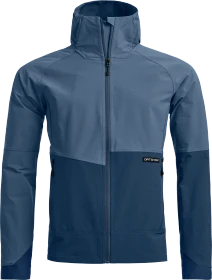 Ortovox Venet Softshell Hooded Funktionsjacke light nunatak (Herren)