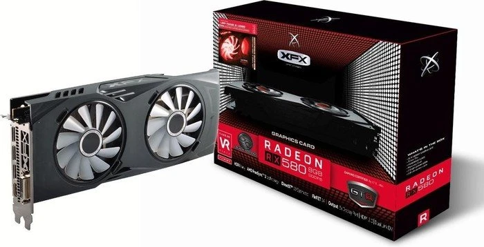 XFX Radeon RX 580 GTR-S Black Edition Crimson, 8GB GDDR5, DVI, HDMI, 3x DP