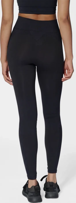 hummel CLEA Seamless Tight Hose lang black melange (Damen)