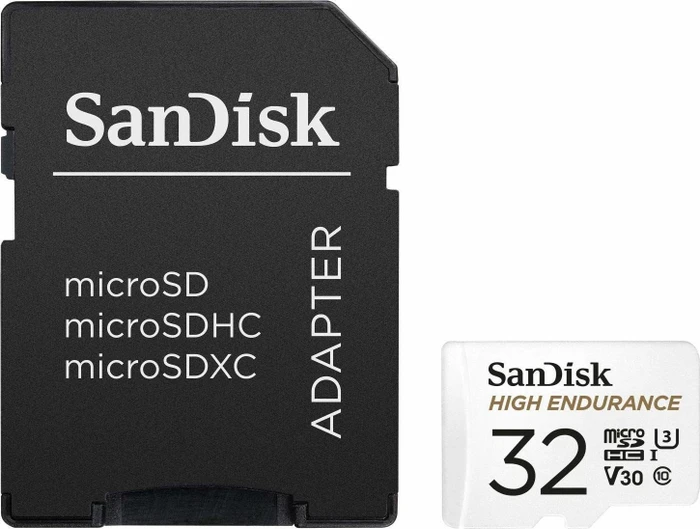 SanDisk High Endurance R100/W40 32GB Kit, UHS-I U3, Class 10