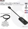 Club 3D HDMI 2.1 [Stecker] auf USB-C [Buchse] Adapterkabel, aktiv, schwarz Vorschaubild