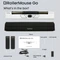 Contour Design RollerMouse Go Wireless, USB-C/USB-A/Bluetooth Vorschaubild