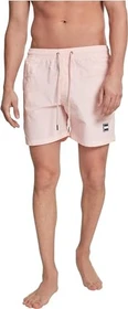 Urban Classics Block Badeshorts pink (Herren)
