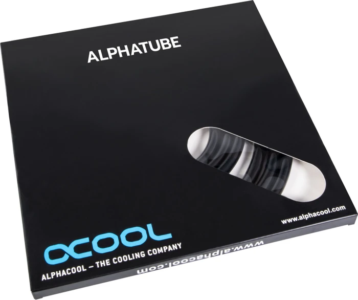 Alphacool AlphaTube HF, 11/8mm, 3m, schwarz, retail