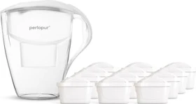 PearlCo Astra Jahrespaket Tischwasserfilter weiß