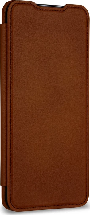 Stilgut Book Type Leather Case für Samsung Galaxy S20 Ultra braun