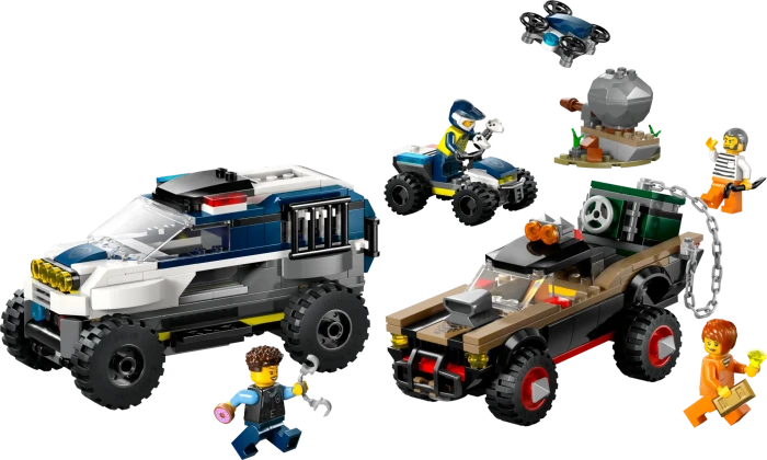 LEGO City - Verfolgungsjagd im Polizeigeländewagen