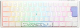 Ducky One 3 Mini PBT, LEDs RGB, Pure White, MX RGB CLEAR, USB, ES (DKON2161ST-WESPDPW)