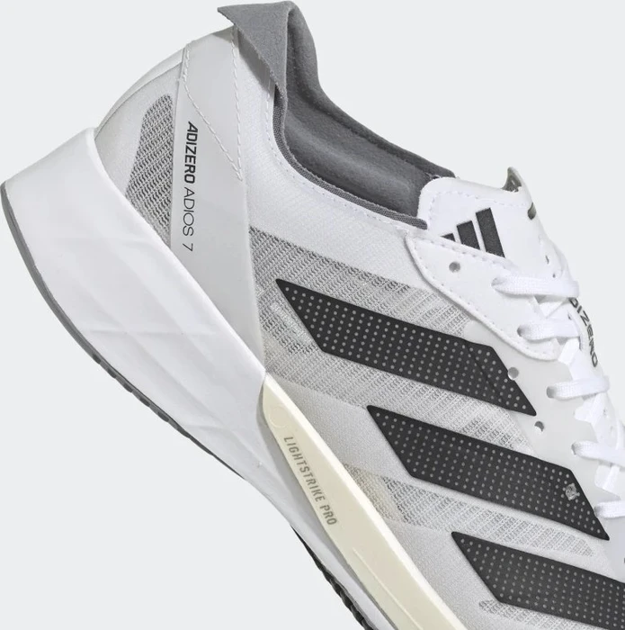 adidas Adizero Adios 7 cloud white/core black/grey three (Damen)
