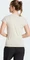 adidas Aeroready Train Essentials Minimal Branding V-Neck Funktionsshirt kurzarm beige/weiß (Damen) Vorschaubild