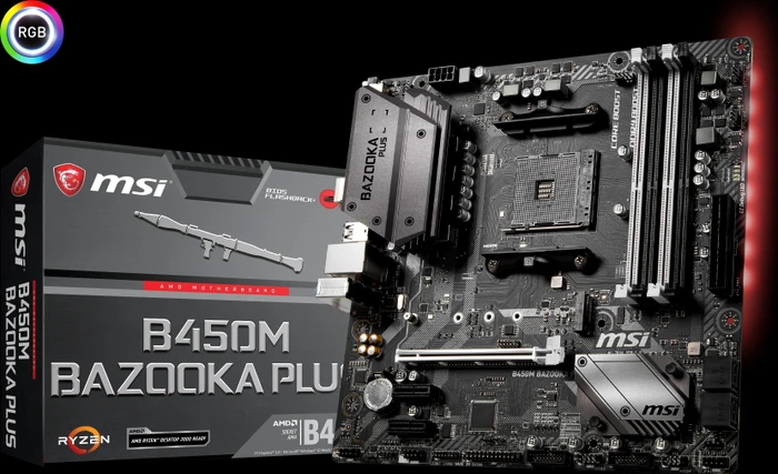 MSI B450M Bazooka Plus (AMD AM4)