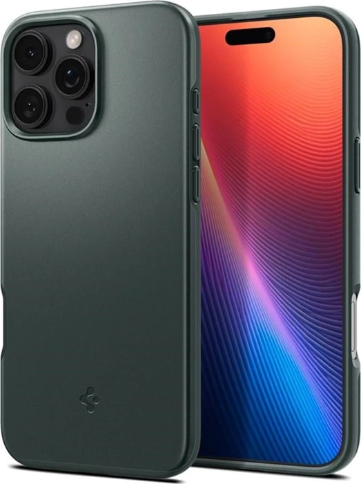 Spigen Thin Fit (MagFit) für Apple iPhone 16 Pro Max abyss green