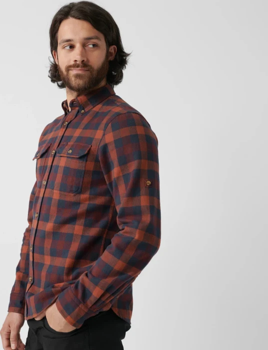 Fjällräven Skog Hemd langarm navy (Herren)