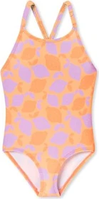 Schiesser Aqua Streifen Badeanzug pfirsichorange (Junior)
