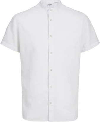 Jack & Jones Comfort Fit Hemd kurzarm weiß (Herren)