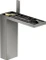 Hansgrohe Axor MyEdition Waschbeckenarmatur 230 mit Push-Open Ablaufgarnitur ohne Platte polished black chrome Vorschaubild