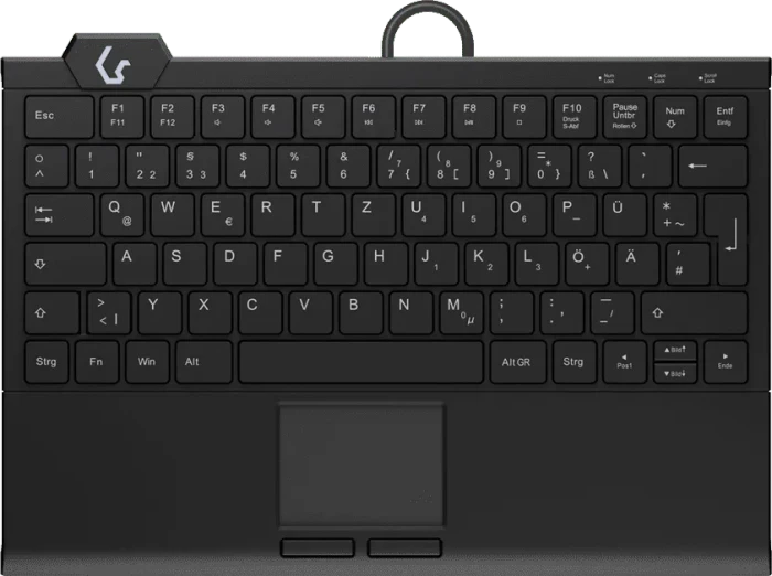KeySonic KSK-5210ELU, schwarz, USB, DE