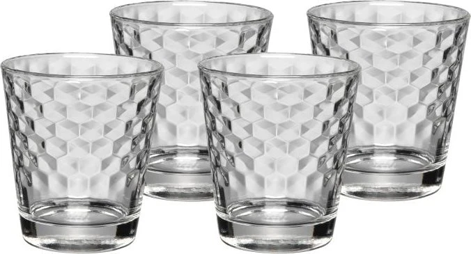 WMF Coffee Time Tumbler Latte-Macchiatoglas, 4 Stück