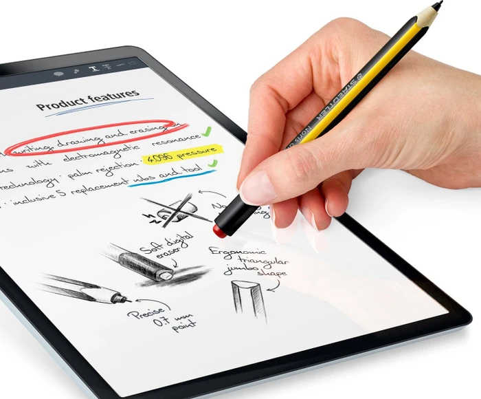 Staedtler Noris digital jumbo EMR Stylus, gelb/schwarz