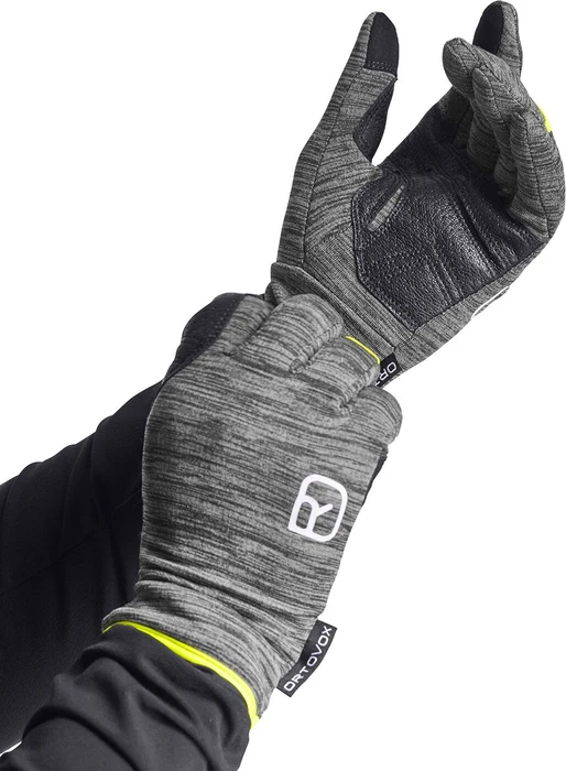 Ortovox Fleece Light Skihandschuhe black steel blend (Herren)