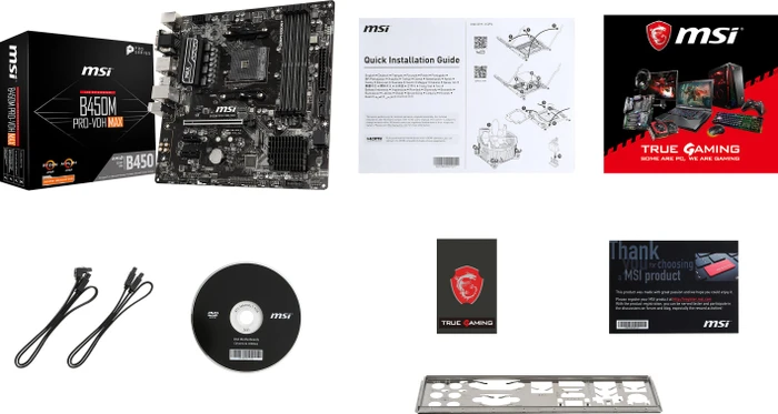 MSI B450M Pro-VDH MAX (AMD AM4)