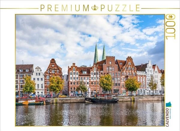 Calvendo Blick über die Trave zu An der Untertrave