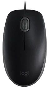 Logitech OEM B110 Silent Mouse schwarz, USB (910-005508)