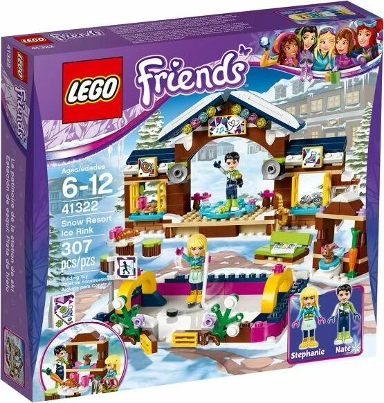 LEGO Friends - Eislaufplatz im Wintersportort