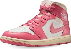 Nike Air Jordan 1 Mid sail/guava ice/muslin/pink salt (Damen)