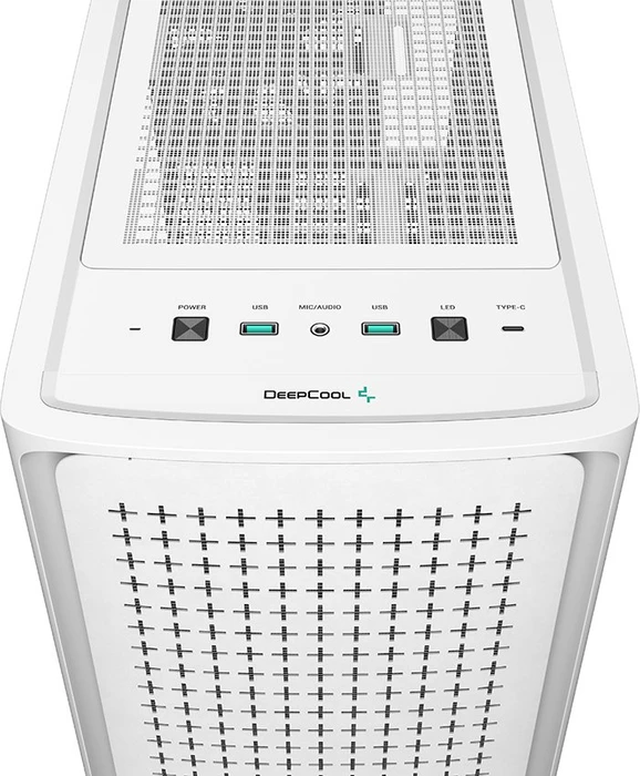 DeepCool CK560, weiß, Glasfenster