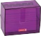 Brunnen Karteibox, A7, purple/transparent, inkl. 100 Karteikarten Vorschaubild