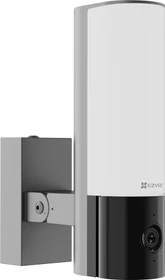Ezviz EL3 2K Kamera mit LED-Außenwandleuchte silber