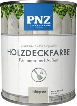 PNZ Holzdeckfarbe lichtgrau, 2.5l