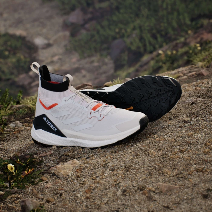 adidas Terrex Free Hiker 2.0 crystal white/semi impact orange (Herren)