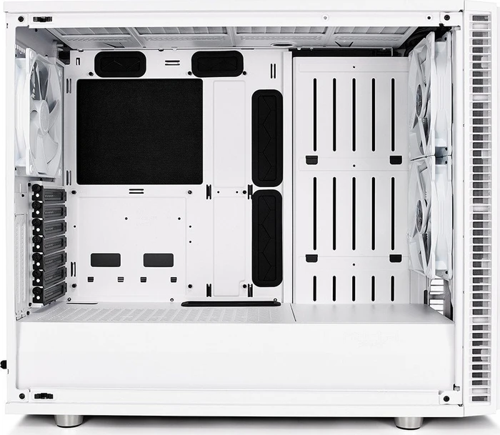 Fractal Design Define S2 White, Glasfenster, schallgedämmt