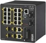 Cisco IE 2000 LAN Lite Industrial Railmount Managed Switch, 16x RJ-45, 2x SFP, 2x RJ-45/SFP (IE-2000-16TC-L)