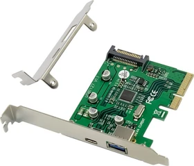 Conceptronic 1x USB-C 3.1, 1x USB-A 3.1, PCIe 3.0 x4