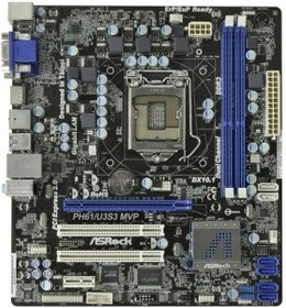 ASRock PH61/U3S3 MVP (Intel 1155)