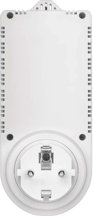 Emos P5660SH Steckdosenthermostat/Digitale Zeitschaltuhr, Typ F, IP30, weiß