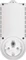 Emos P5660SH Steckdosenthermostat/Digitale Zeitschaltuhr, Typ F, IP30, weiß Vorschaubild