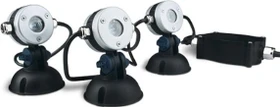 Oase LunAqua Mini LED Gartenspot, 3 Stück