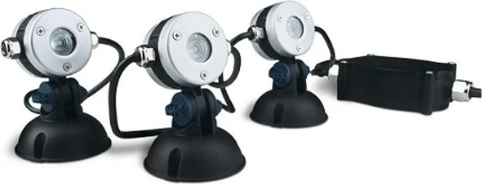 Oase LunAqua Mini LED Gartenspot, 3 Stück