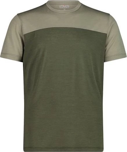 CMP Unlimitech Performance Merino Funktionsshirt kurzarm pine (Herren)