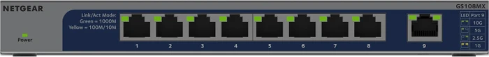 Netgear GS100 Desktop Gigabit Switch, 9x RJ-45