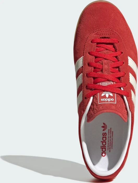 adidas Gazelle Lo Pro better scarlet/cloud white/gum