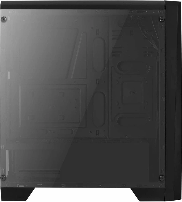 AeroCool Cylon, schwarz, Glasfenster