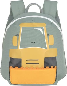 Lässig Tiny Drivers Bagger gelb Kindergartenrucksack