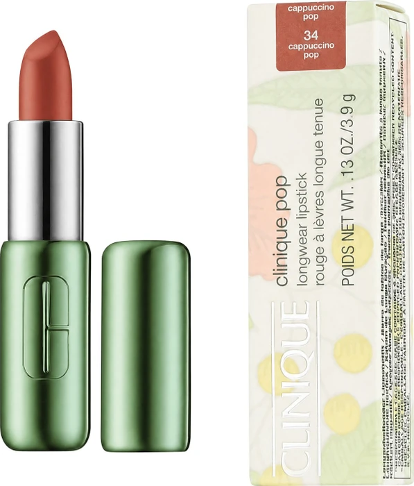 Clinique Pop Longwear Satin Lippenstift cappuccino pop, 3.9g